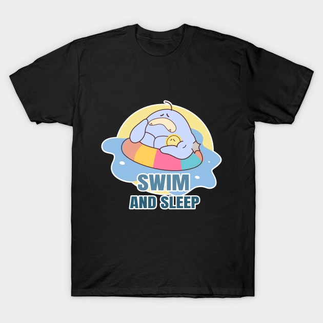 SWIM & SLEEP T-Shirt by JoyRichardsonn